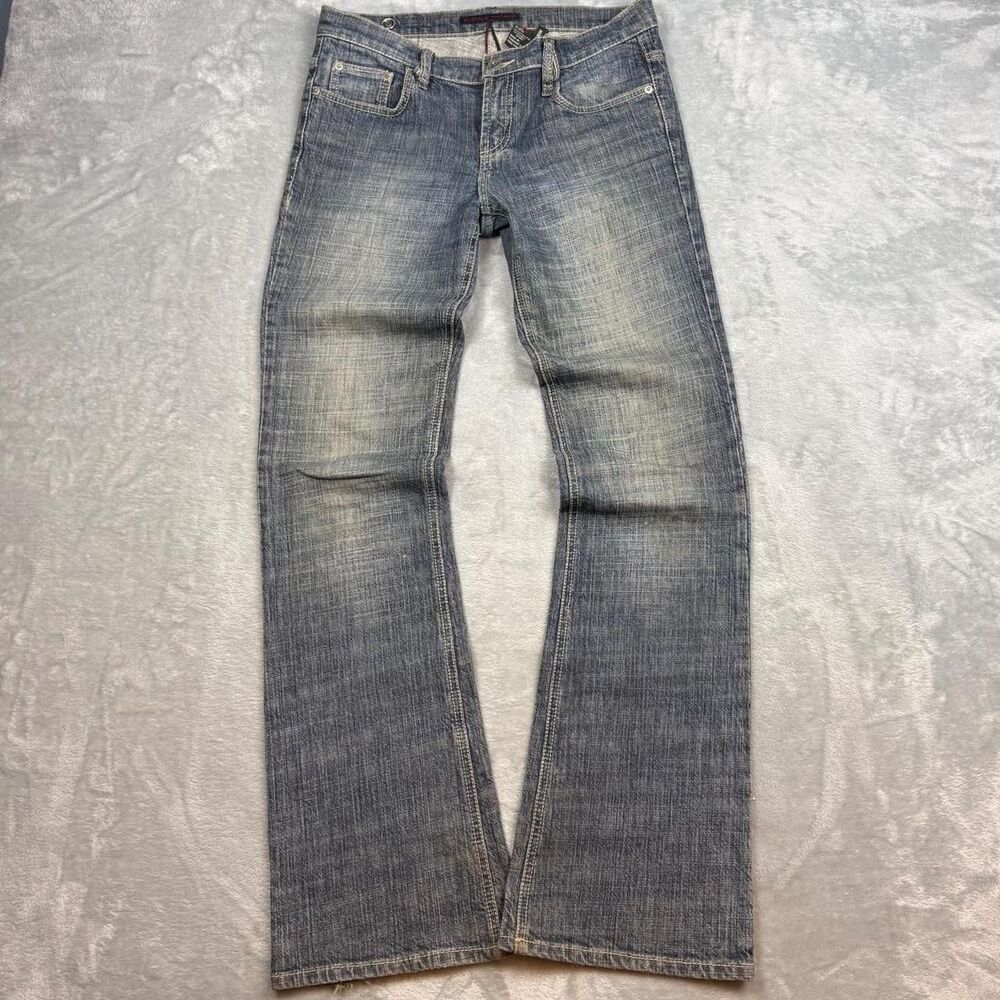 Buffalo-david-bitton Men's Blue and Navy Jeans